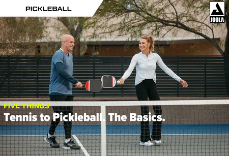 Five Things: Tennis to Pickleball. The Basics.