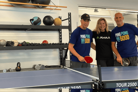 Ping Pong for Good Teams with JOOLA USA to Launch Innovative Ping Pong Wellness Programs