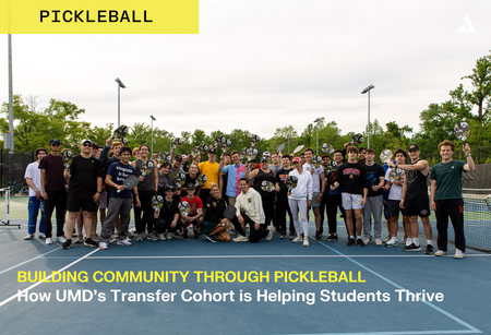 Building Community Through Pickleball: How UMD’s Transfer Cohort is Helping Students Thrive