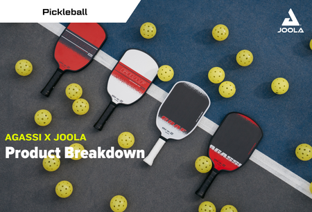Agassi x JOOLA Product Breakdown
