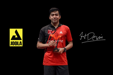 Harmeet Desai Makes Triumphant Return to Team JOOLA