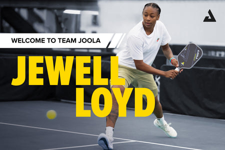 Jewell Loyd playing pickleball