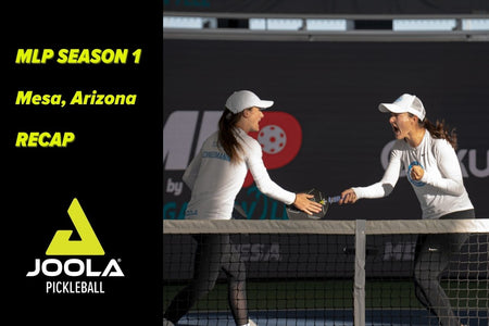 MLP Mesa, Arizona, Recap. Anna Bright and Lacy Schneemann celebrate a point at MLP.
