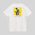 Gray background, product image of the JOOLA Anna Bright Illustrated Graphic Tee.