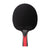 White background, JOOLA Carbon Speed Table Tennis Racket with black surface, and red and black handle.