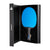 White background, blue JOOLA Infinity GL Ping Pong Paddle in a black case.