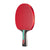 White background, JOOLA Red Carbon CTR table tennis racket with a red surface.