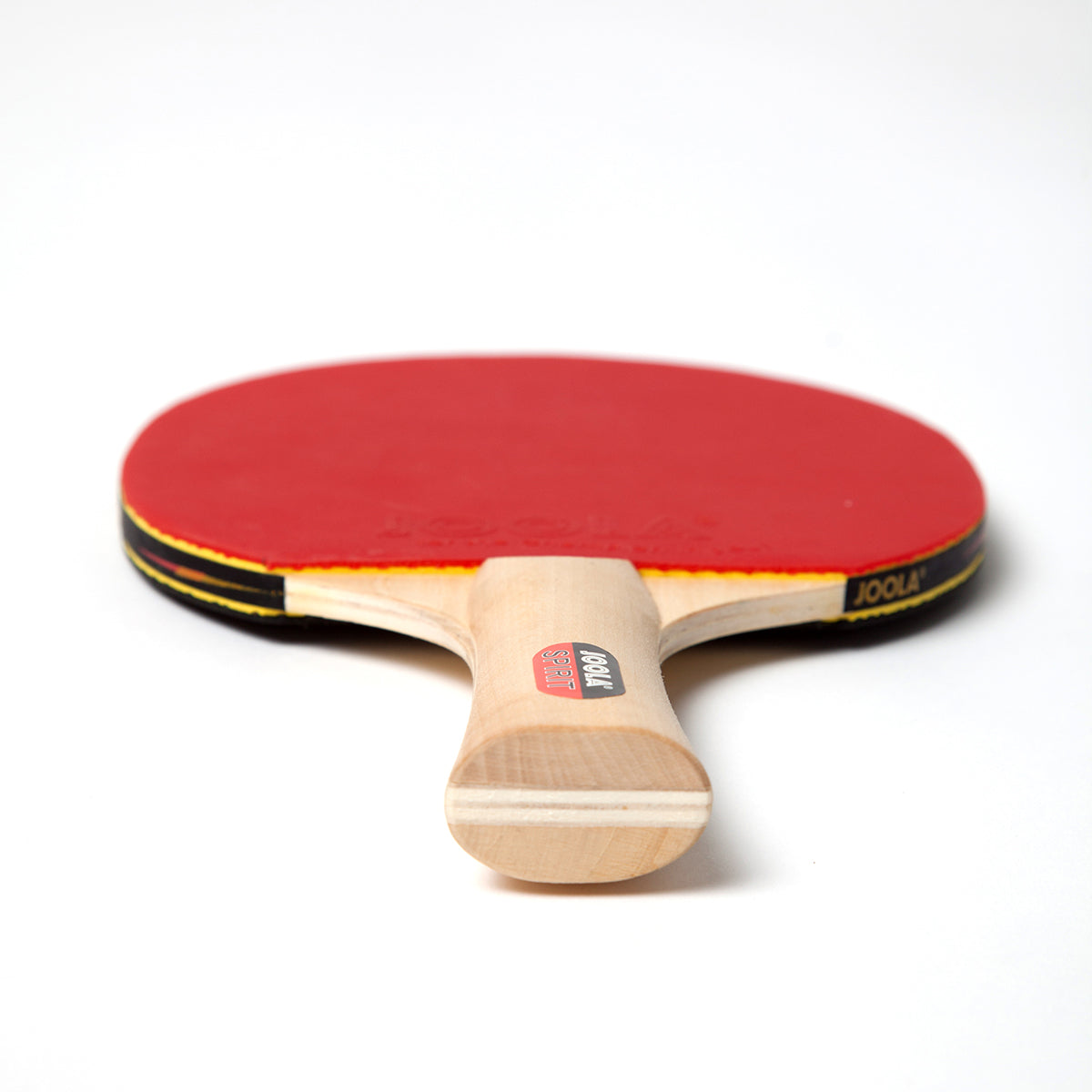 White Background Image: JOOLA Spirit table tennis racket.