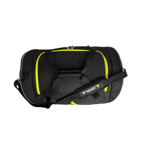 White Background Image: Product image of a Black JOOLA Vision II Duffle Bag. #Black