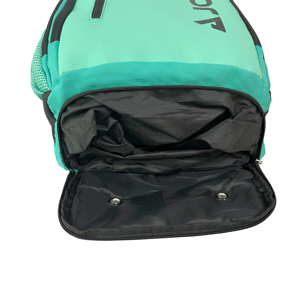 White Background Image: Product image of the JOOLA Vision II Deluxe Backpack #Petrol