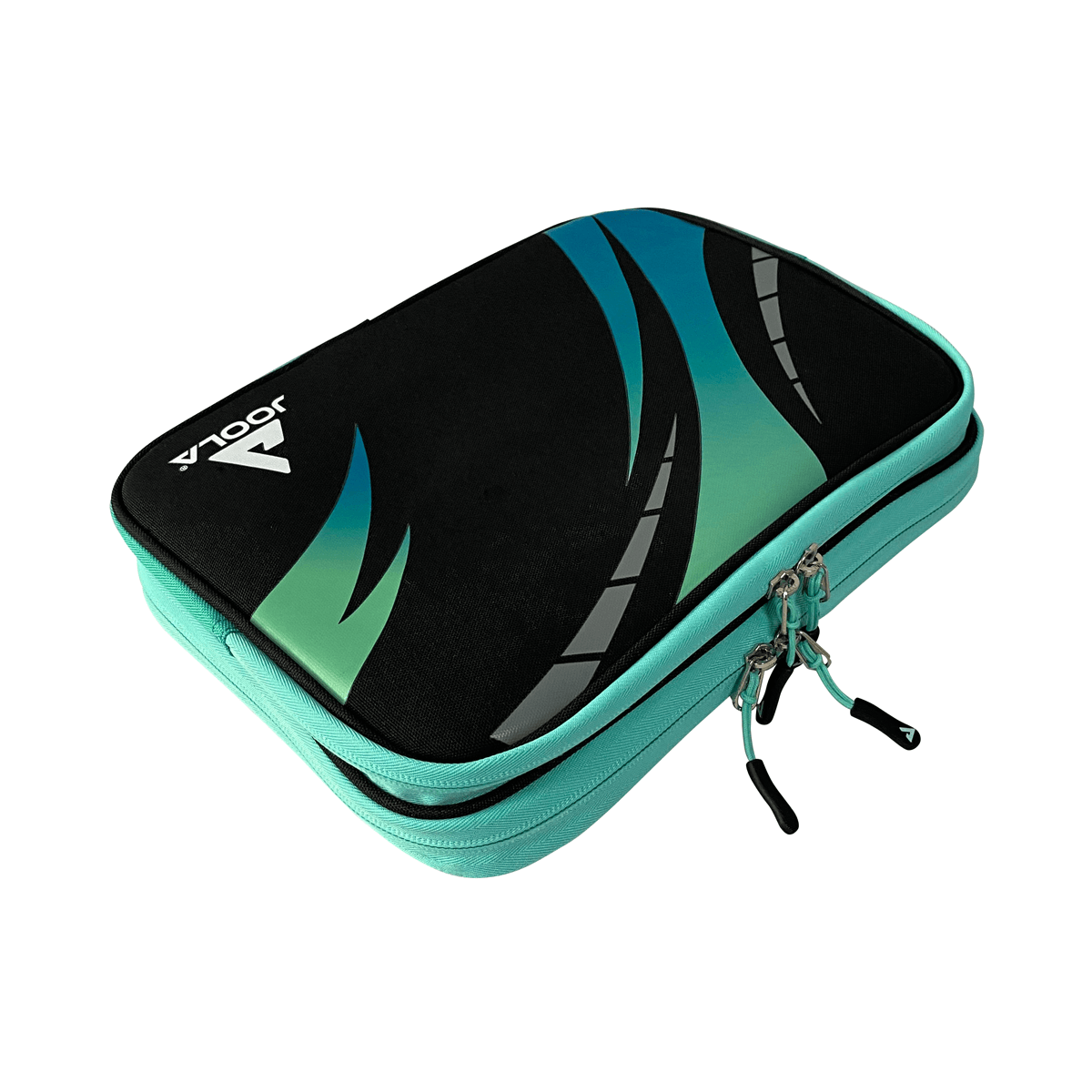 White Background Image: JOOLA Vision table tennis racket case. #Black