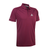 White Background Image: JOOLA Airform Polo in Bordeaux, side angle #Bordeaux