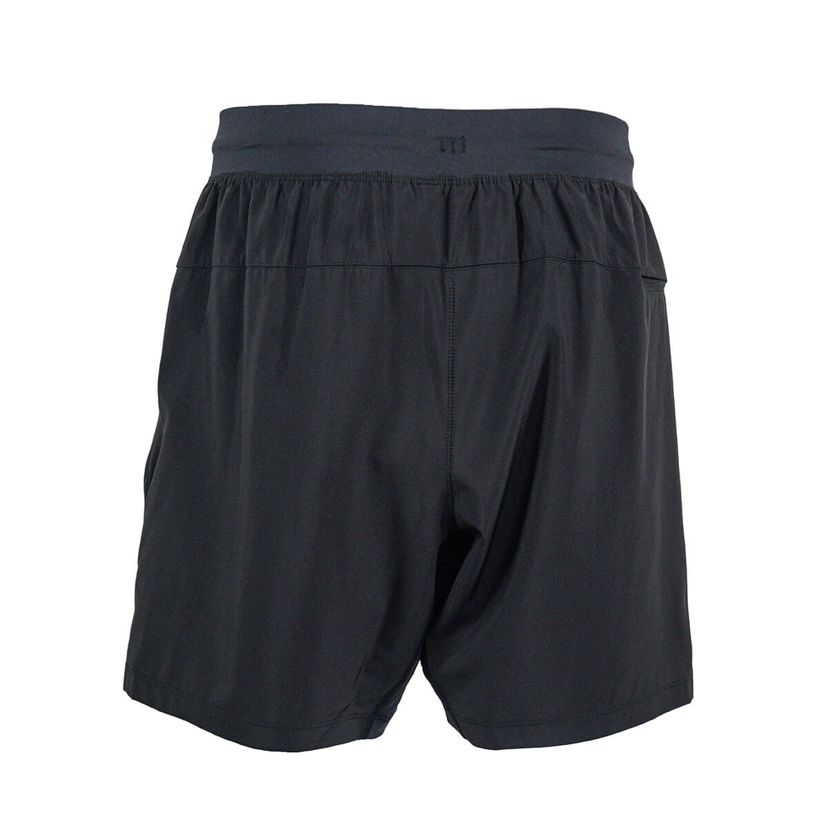 Product photo showing the back of the JOOLA Ben Johns Fluid Shorts in Black #Black