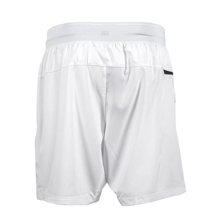 Product photo showing the back of the JOOLA Ben Johns Fluid Shorts in White #White