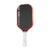 White background, product image of the JOOLA Perseus Pro V pickleball paddle with red edge guard and a white handle.