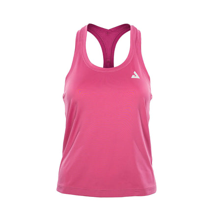 White Background Image: JOOLA Mona Tank Top in Ibis Rose #Ibis Rose