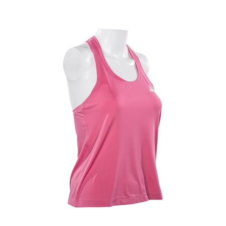 White Background Image: JOOLA Mona Tank Top in Ibis Rose (at an angle) #Ibis Rose