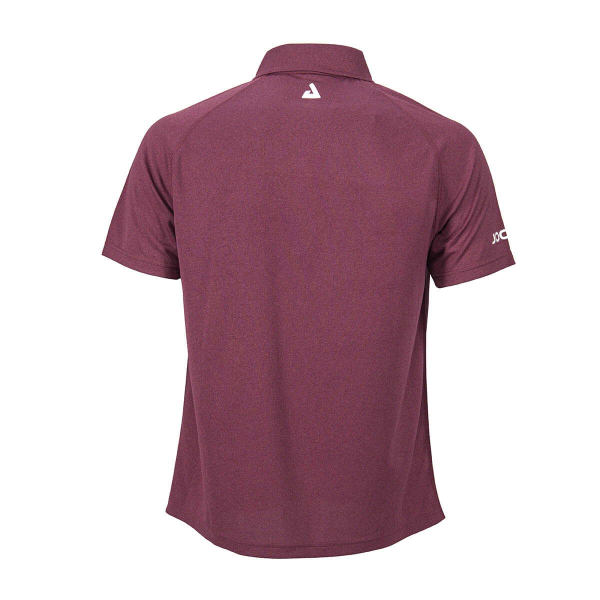 Product photo showing the back of the JOOLA Propel Polo in Burgundy #Burgundy