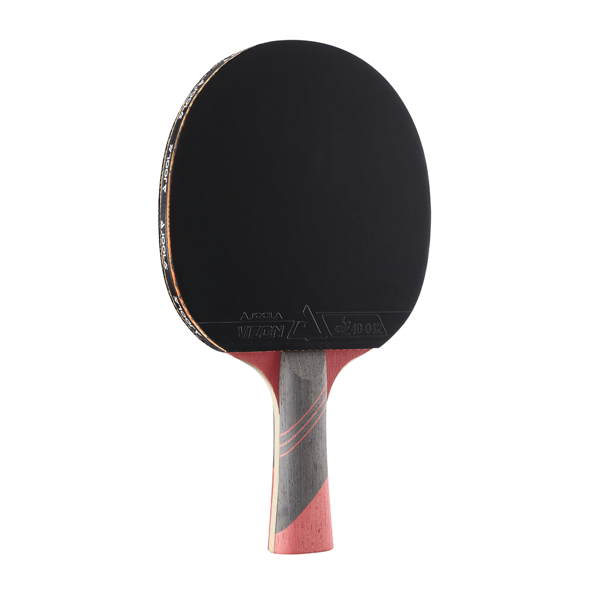 White Background Image: JOOLA Omega Speed Table Tennis Racket. #Red