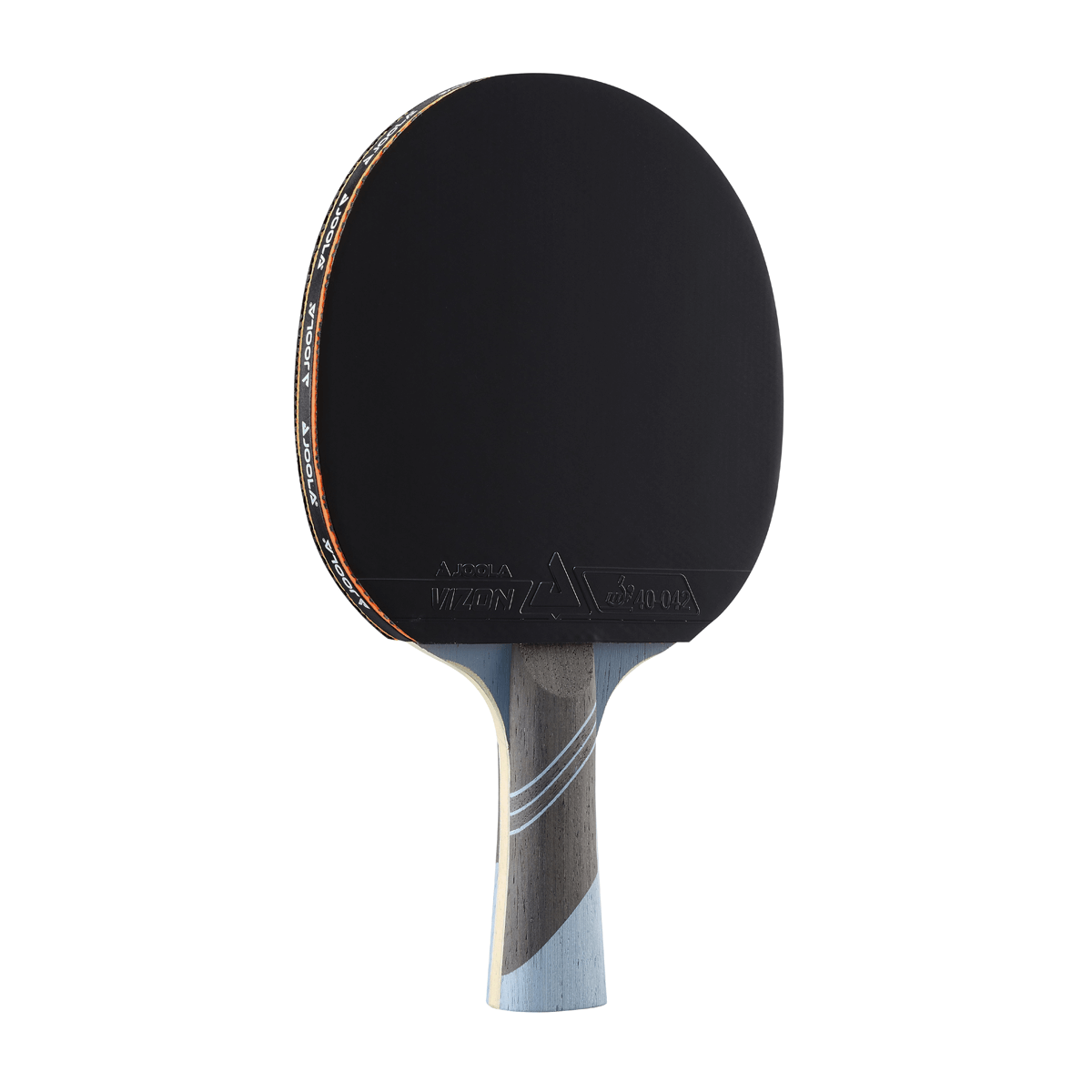 White Background Image: JOOLA Omega Speed Table Tennis Racket. #Light Blue