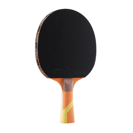 White Background Image: JOOLA Omega Strata Table Tennis Racket. #Orange