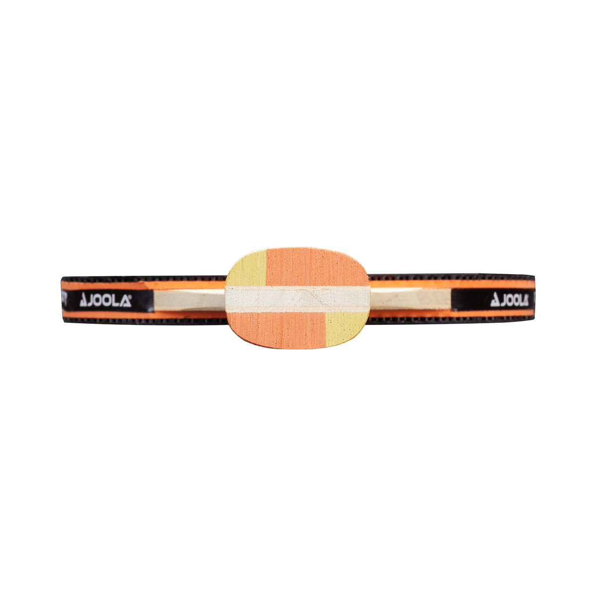 White Background Image: JOOLA Omega Strata Table Tennis Racket. #Orange