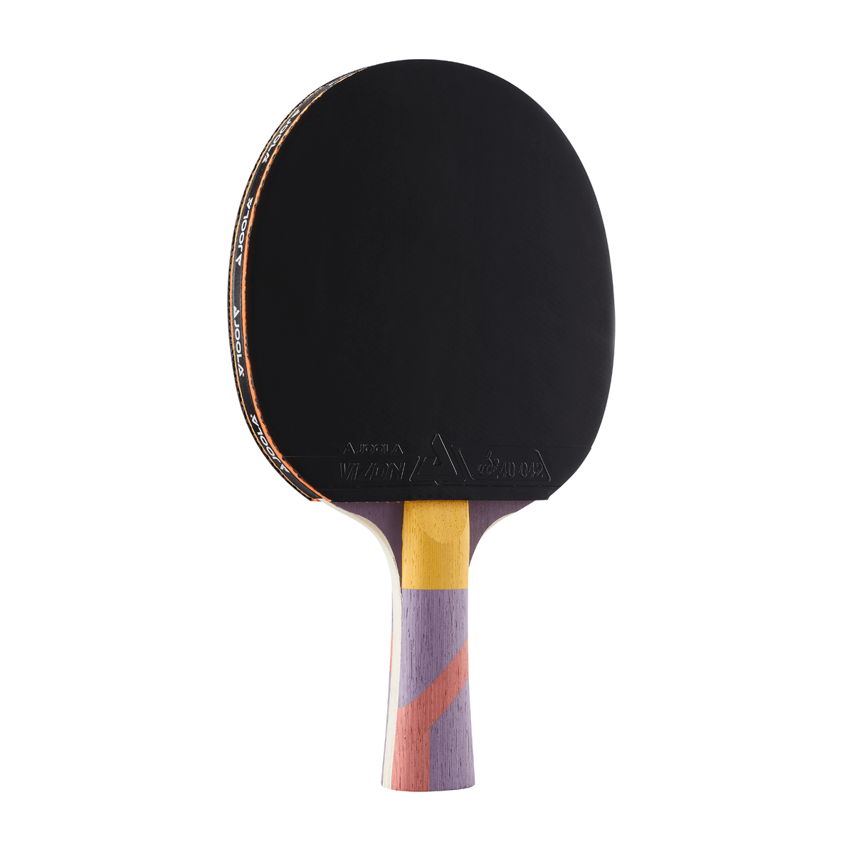 White Background Image: JOOLA Omega Strata Table Tennis Racket. #Purple