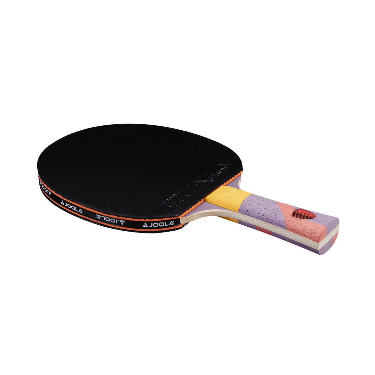 White Background Image: JOOLA Omega Strata Table Tennis Racket. #Purple