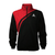 White Background Image: Black and Red JOOLA Synergy Jacket. #Black/Red