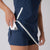 Close up image of the hidden under shorty of the Women's JOOLA Court Dress, Navy.