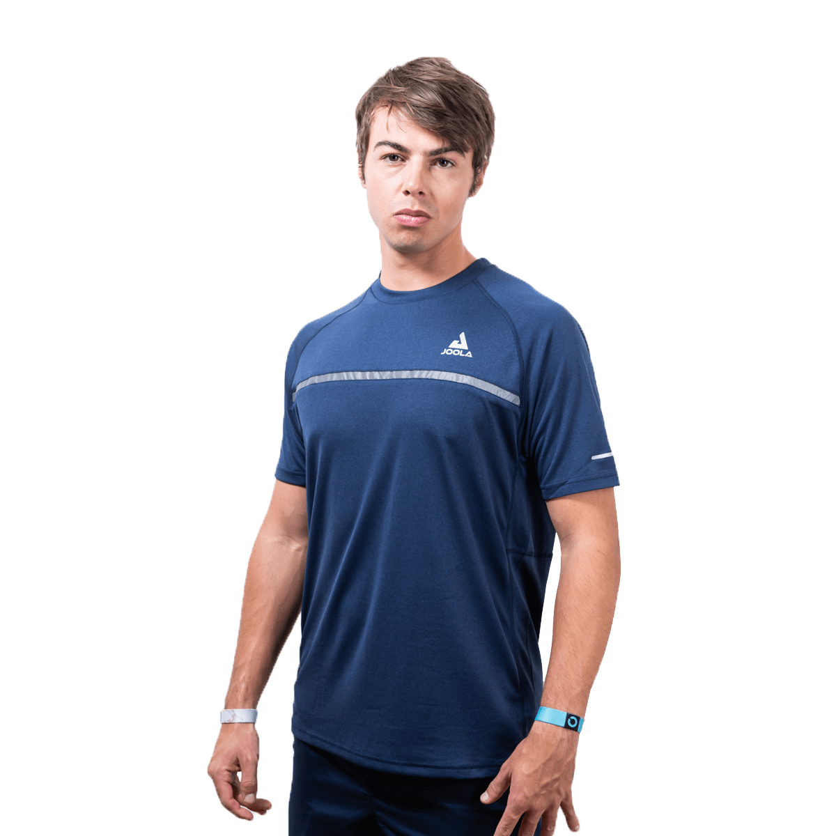 Ben Johns modeling the JOOLA Anvia Navy shirt. #Navy