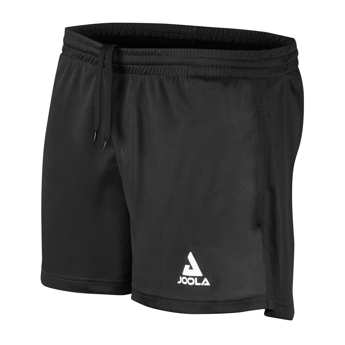 White Background Image: JOOLA Basic shorts, black. 