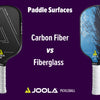 Pickleball Paddle Surfaces: Carbon vs Fiberglass