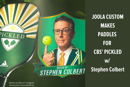 JOOLA Official Paddle of CBS' PICKLED w/ Stephen Colbert