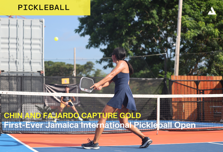 Chin and Fajardo Capture Gold During Innagural Jamaica International Pickleball Open