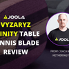 JOOLA Vyzaryz Trinity Table Tennis Blade Review from Coach Matt Hetherington