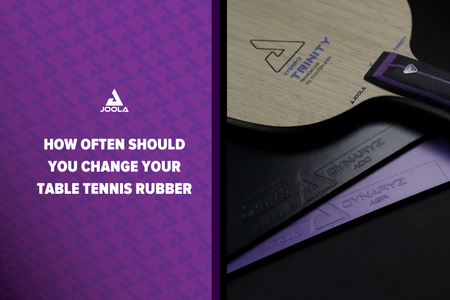 How often you should change your table tennis rubbers