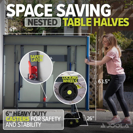 JOOLA Nova Pro Plus Outdoor Table Tennis Table