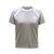 White background, product image of a women's JOOLA Table Tennis shirt, gray and white colorway.