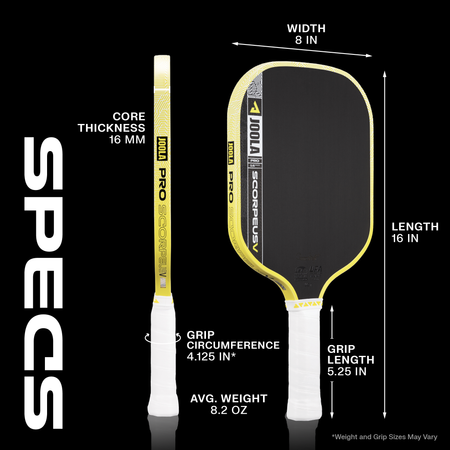 JOOLA Scorpeus Pro V Pickleball Paddle