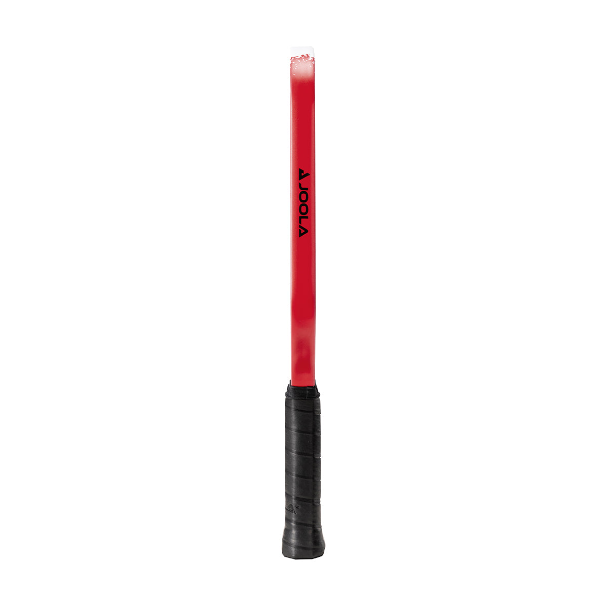 White background image, product image showing the red edge guard on the limited edition Agassi x JOOLA pickleball paddle.