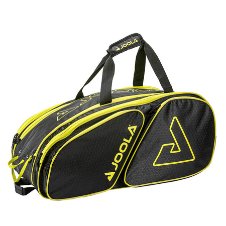 Product photo of the JOOLA Tour Elite Pickleball Duffle in Black & Yellow #Black/Yellow