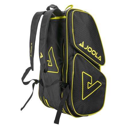 Product photo of the JOOLA Tour Elite Pickleball Duffle in Black & Yellow #Black/Yellow