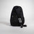 Black sling bag with JOOLA logo on a light gray background