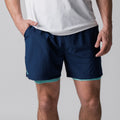 XS-Men's Woven 2-in-1 Shorts