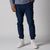 Close up image of the JOOLA Men's Club Joggers, Navy.