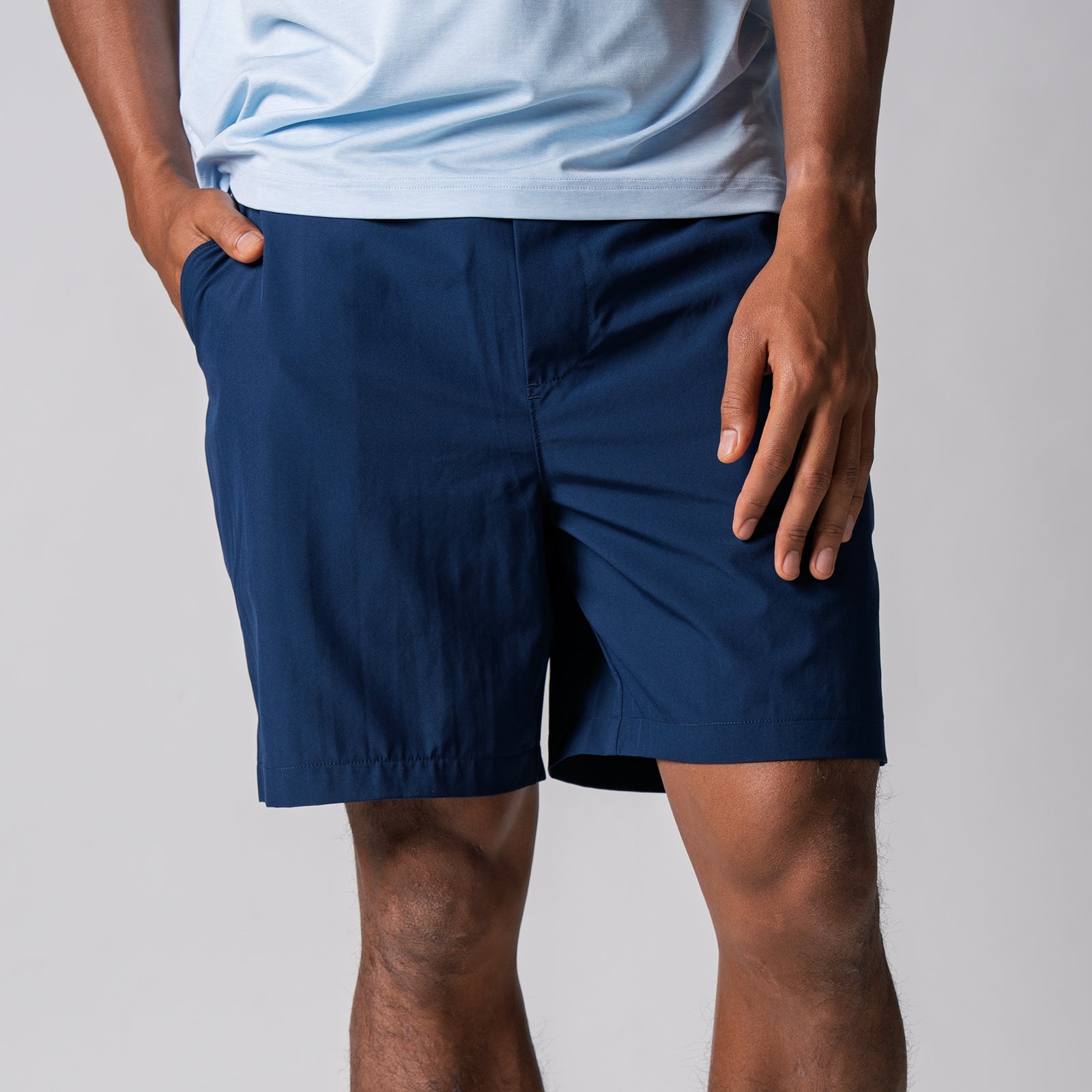 Image of the JOOLA men's club shorts, navy.