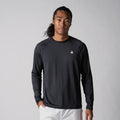 Black-Men's Court Long Sleeve