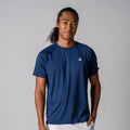 Navy-Men's Court Short Sleeve