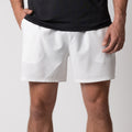 White-Men's Woven Shorts (5